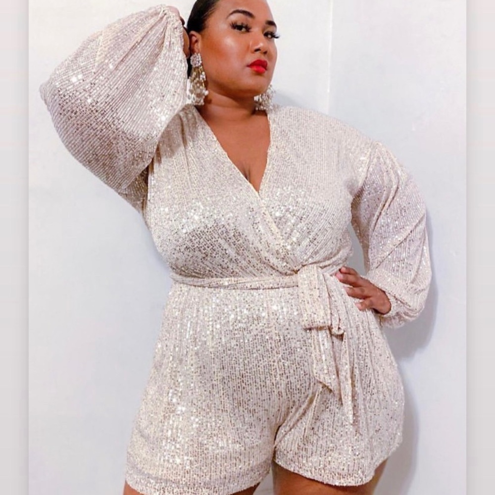 Sequin Romper